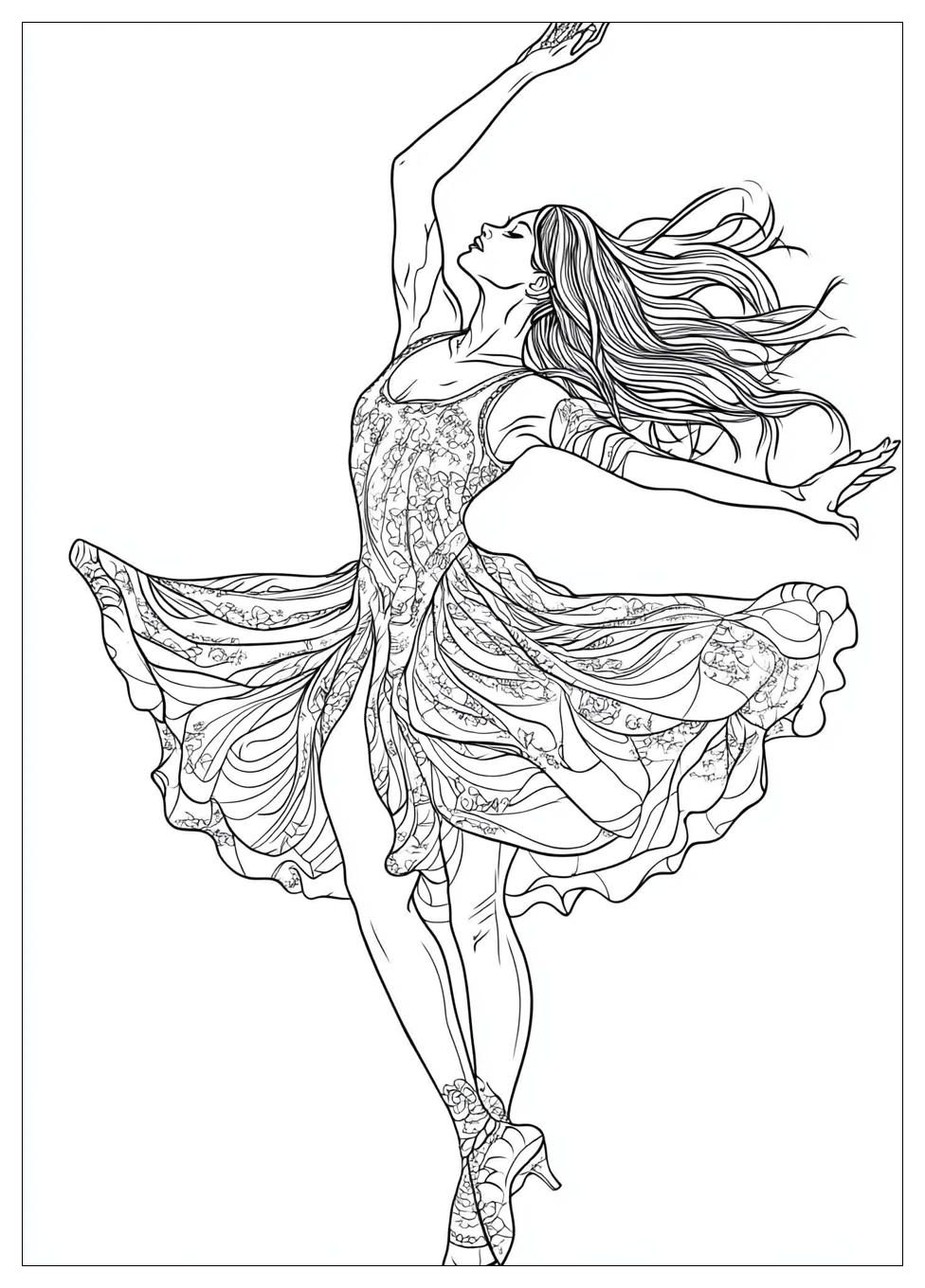 Dance Coloring Pages-20