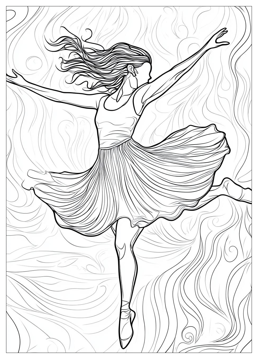 Dance Coloring Pages-6