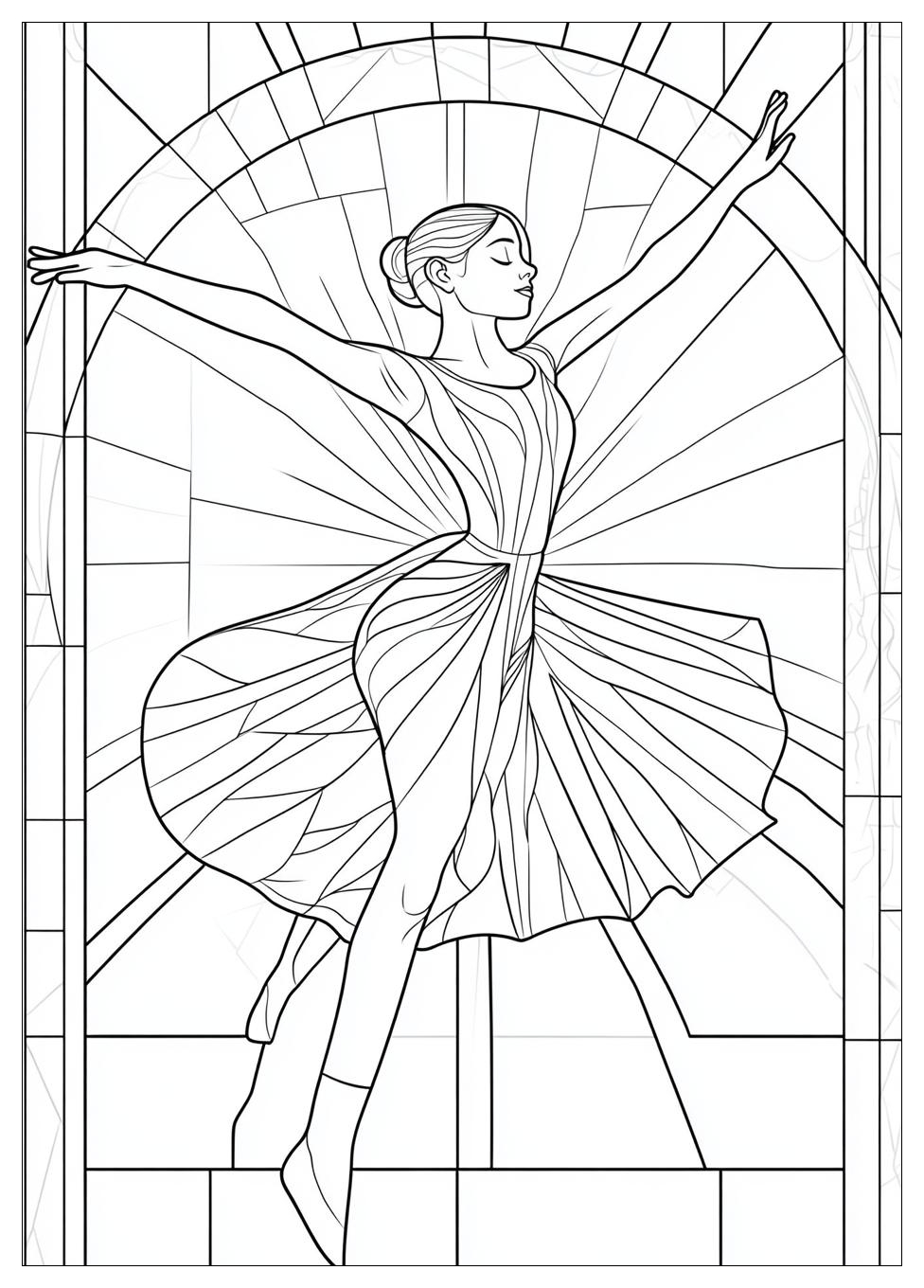 Dance Coloring Pages-7