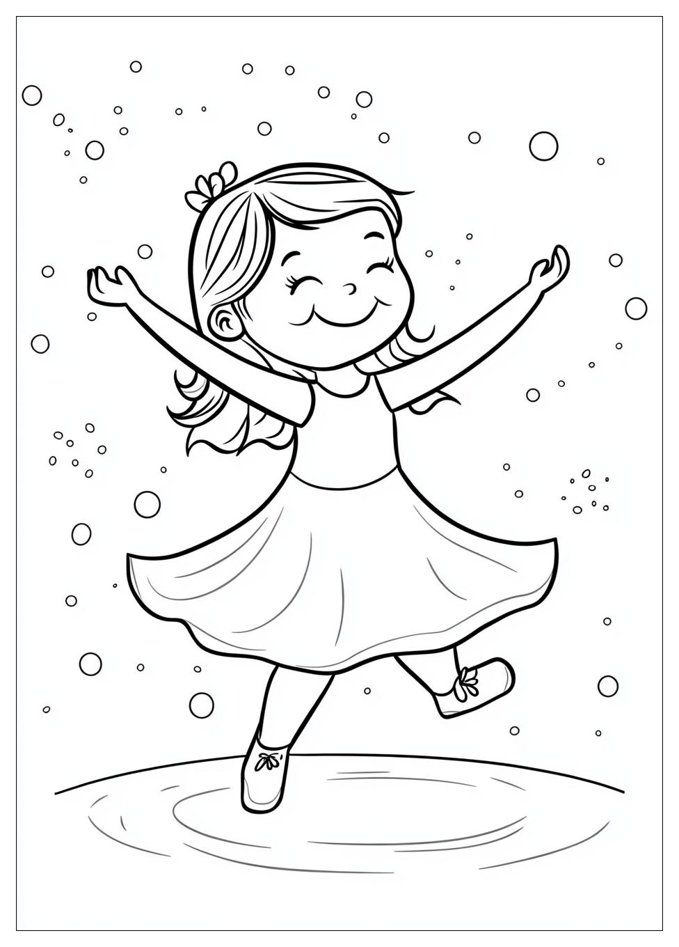 Dancing Coloring Pages-10