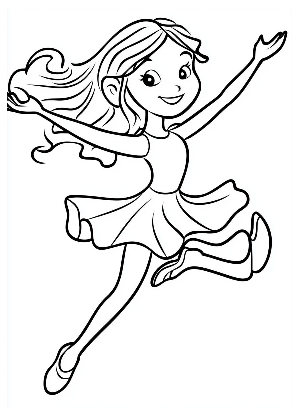 Dancing Coloring Pages-2