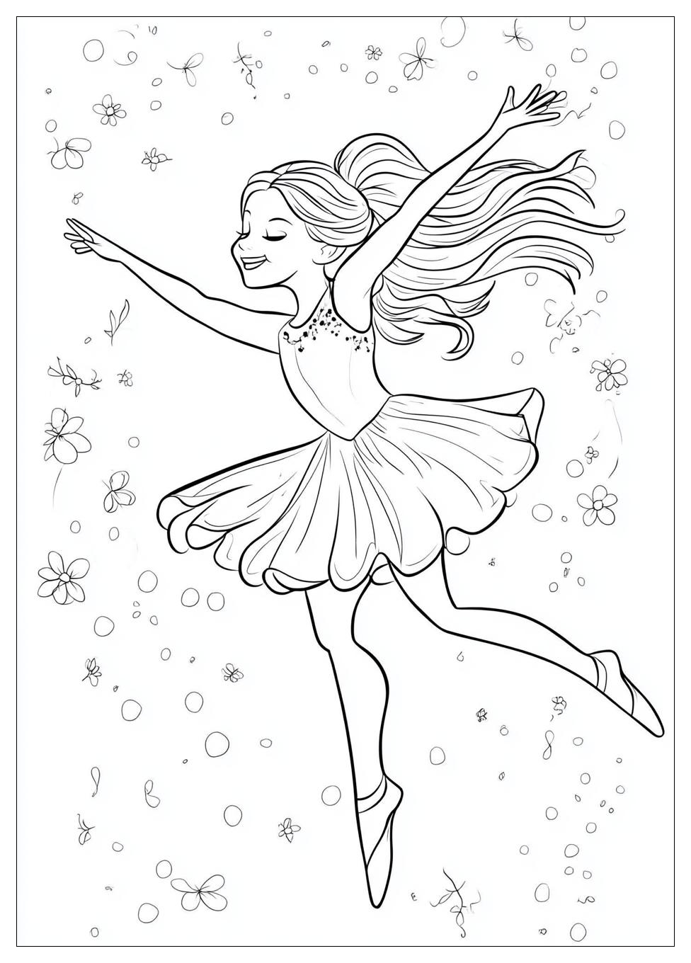 Dancing Coloring Pages-3