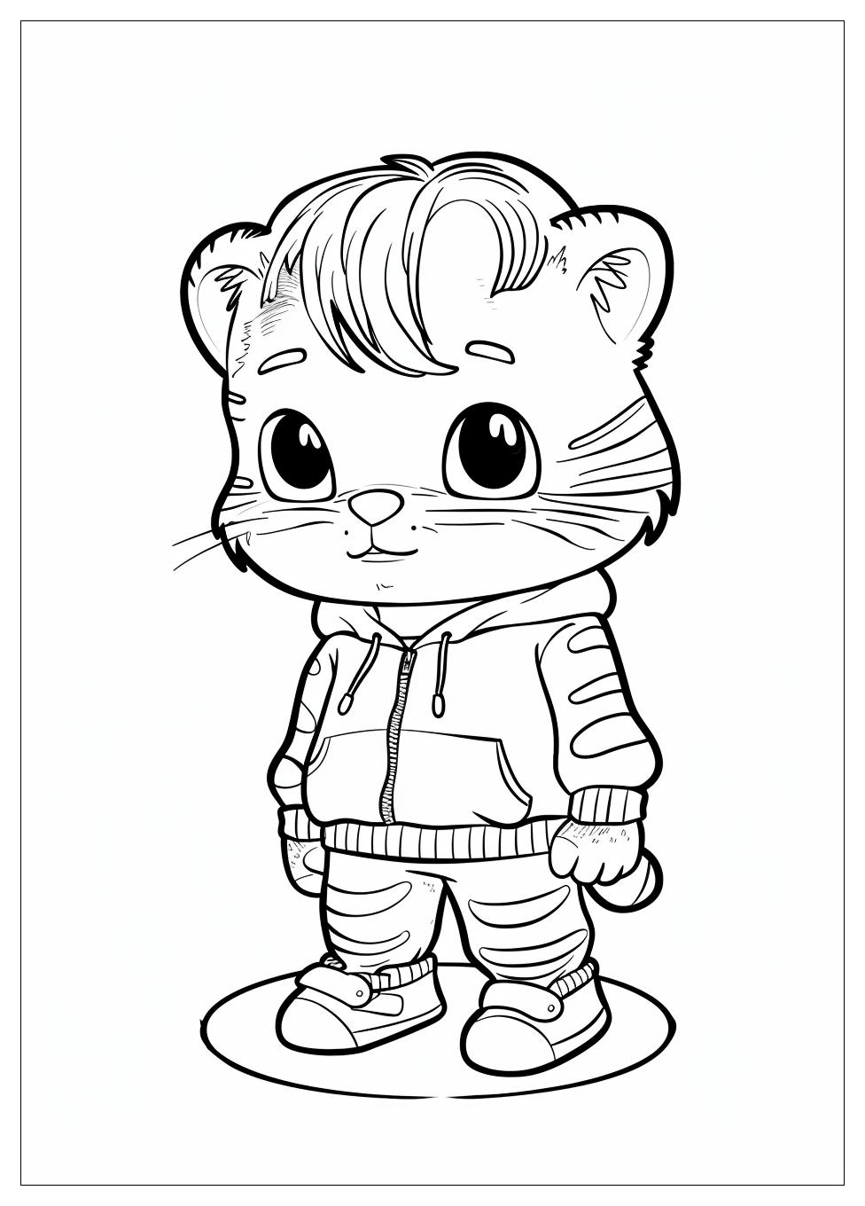 Daniel Tiger Coloring Pages-12