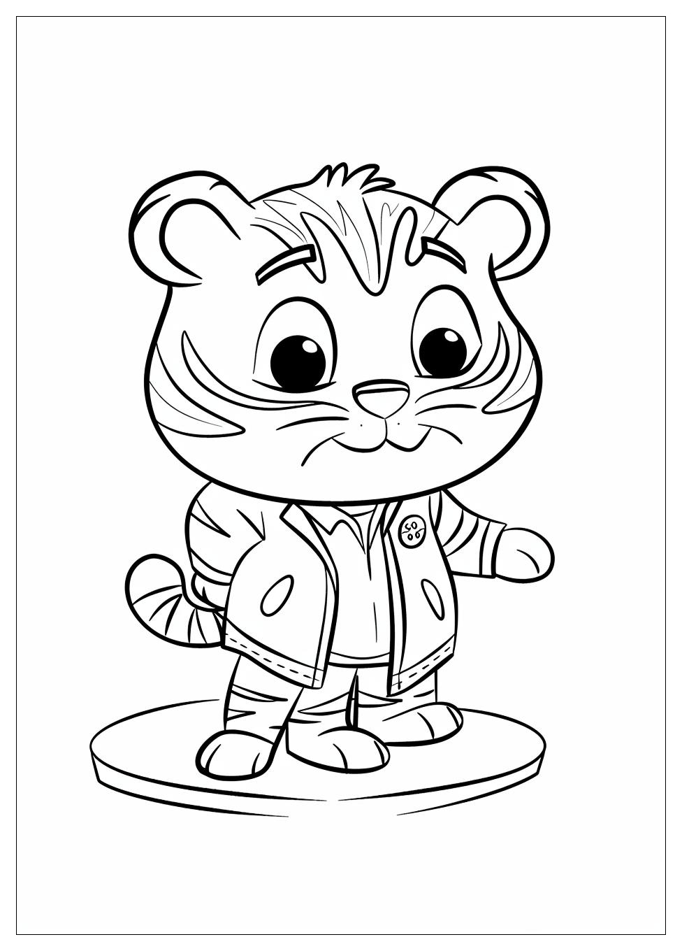 Daniel Tiger Coloring Pages-4