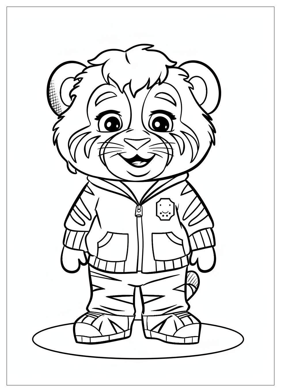 Daniel Tiger Coloring Pages-5