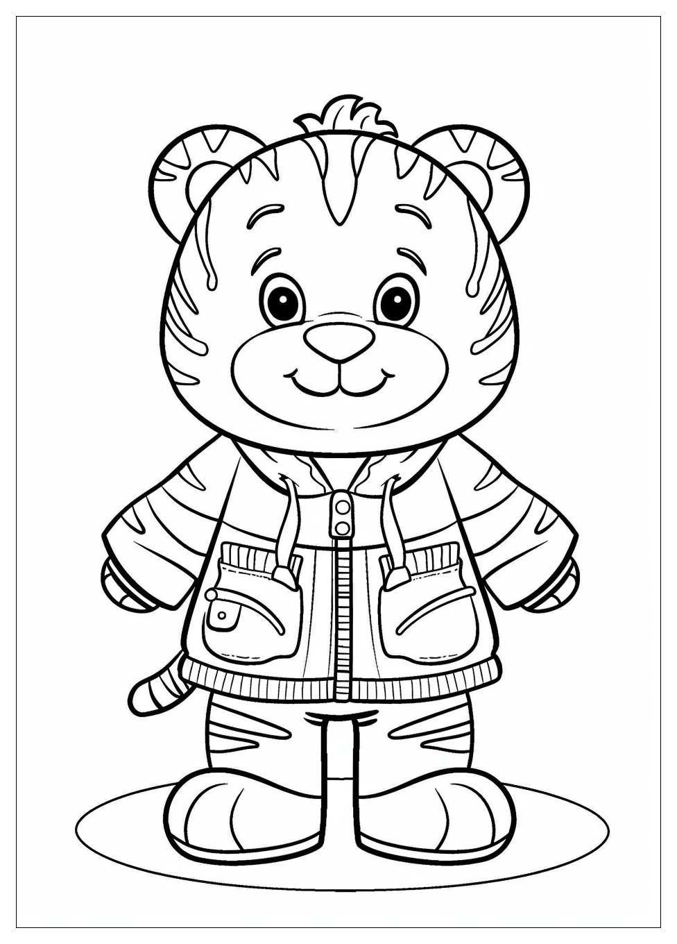 Daniel Tiger Coloring Pages-6