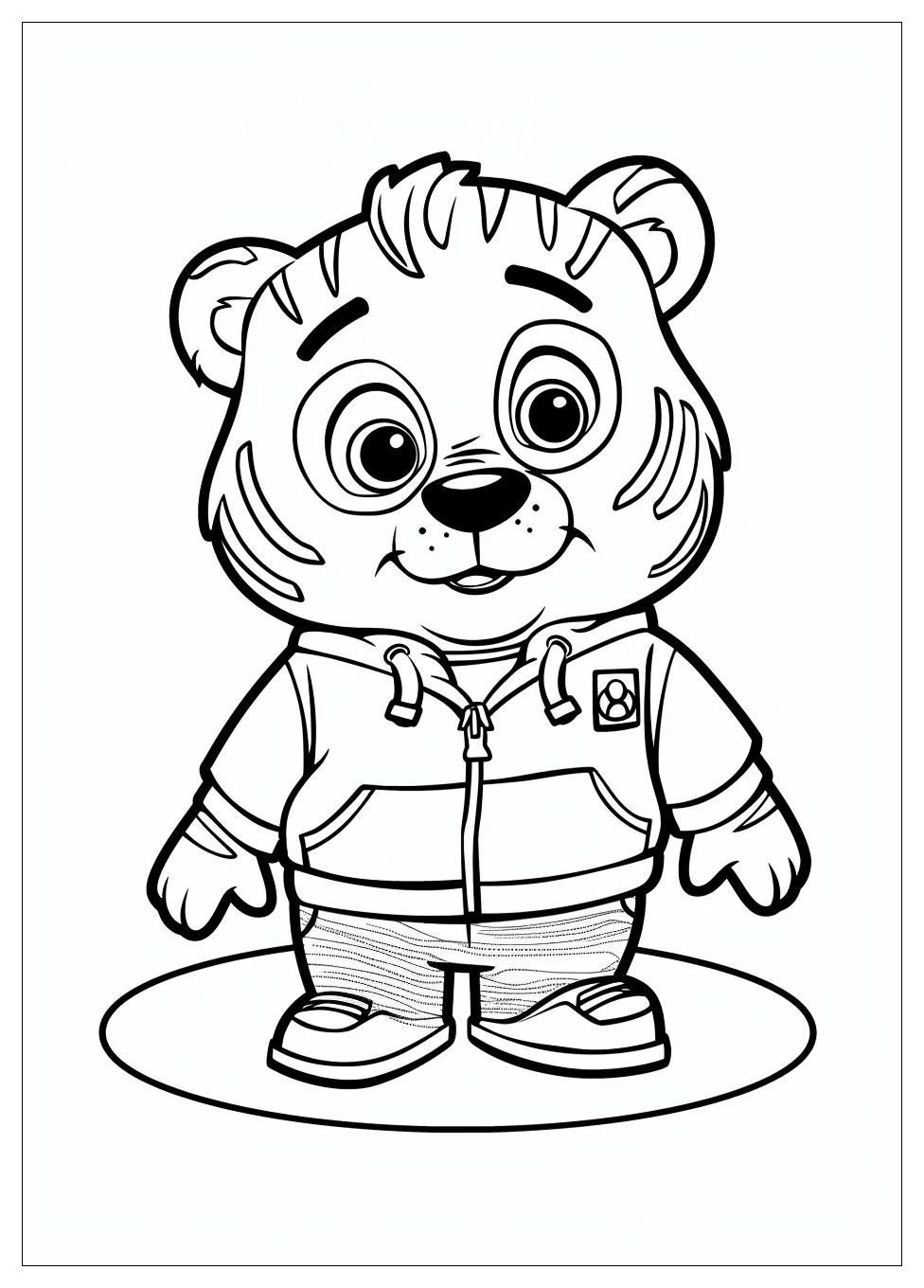 Daniel Tiger Coloring Pages-7