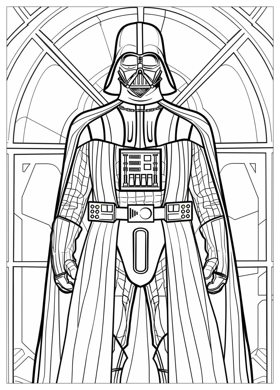 Darth Vader Coloring Pages-2