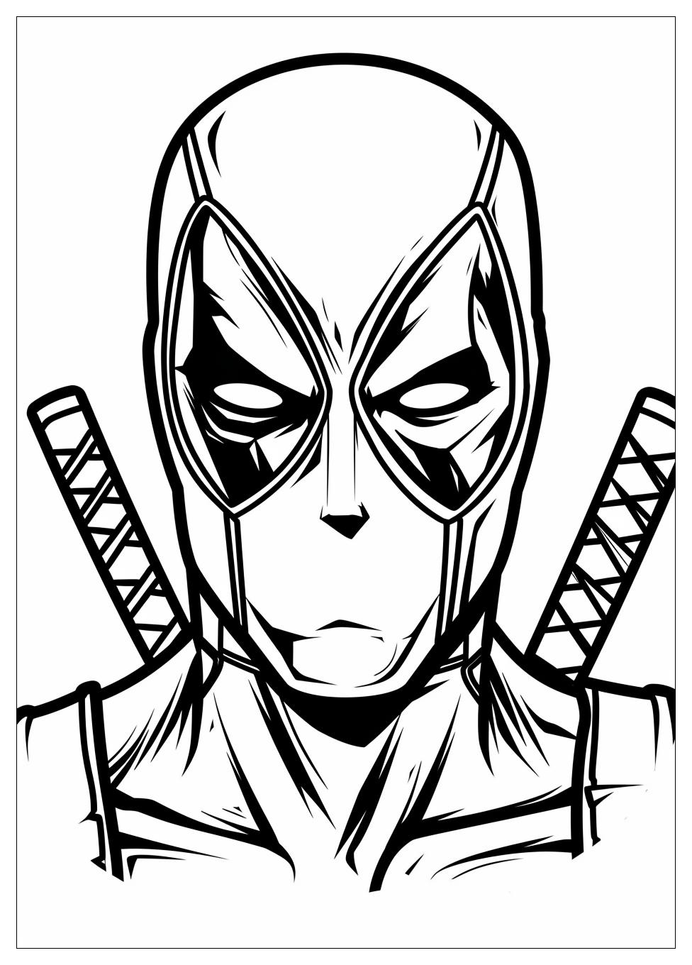 Deadpool Coloring Pages-10