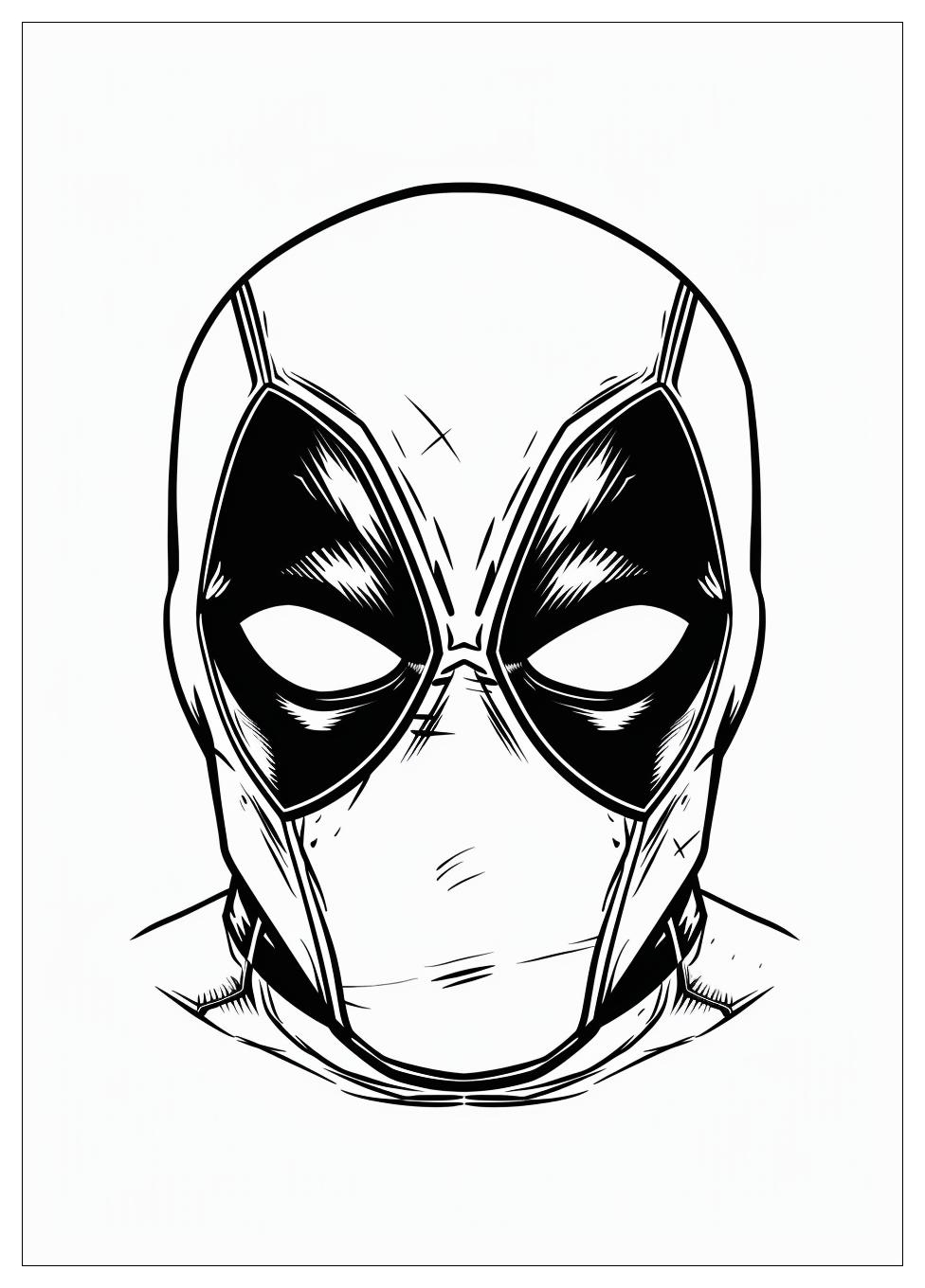Deadpool Coloring Pages-11