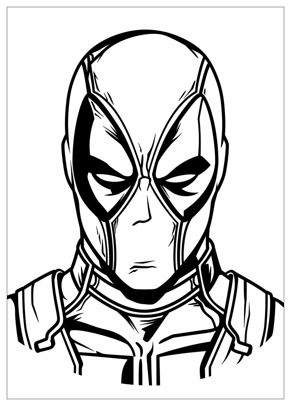 Deadpool Coloring Pages-12