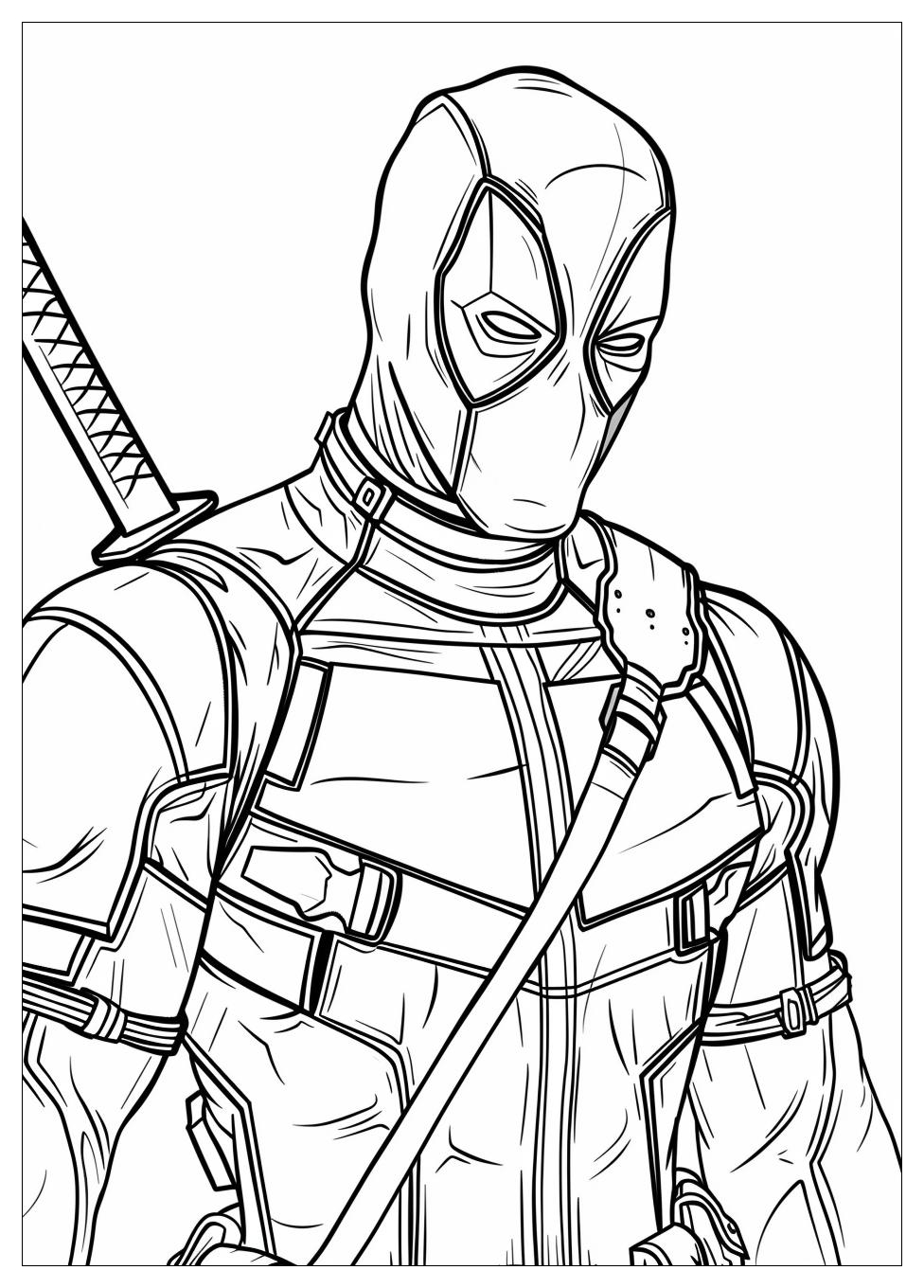 Deadpool Coloring Pages-14