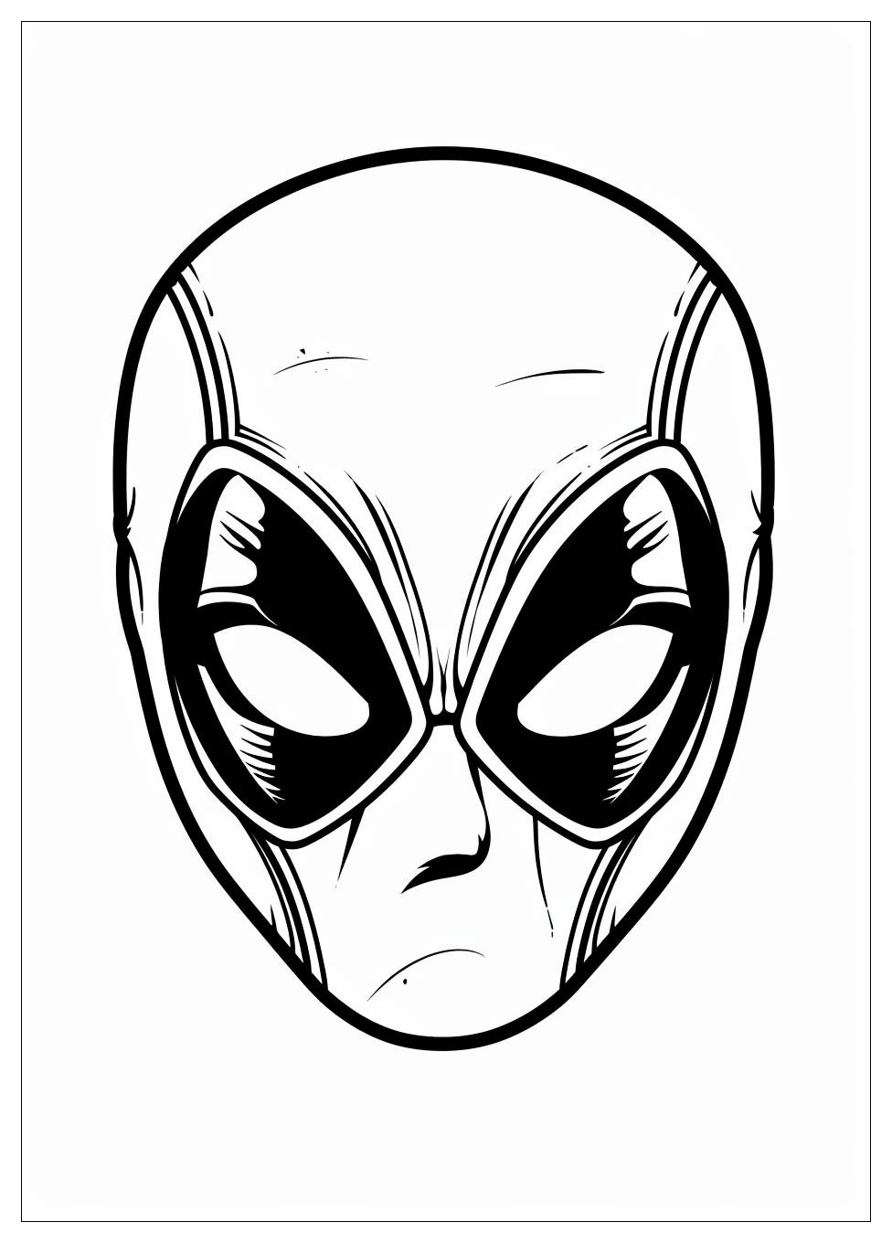 Deadpool Coloring Pages-2