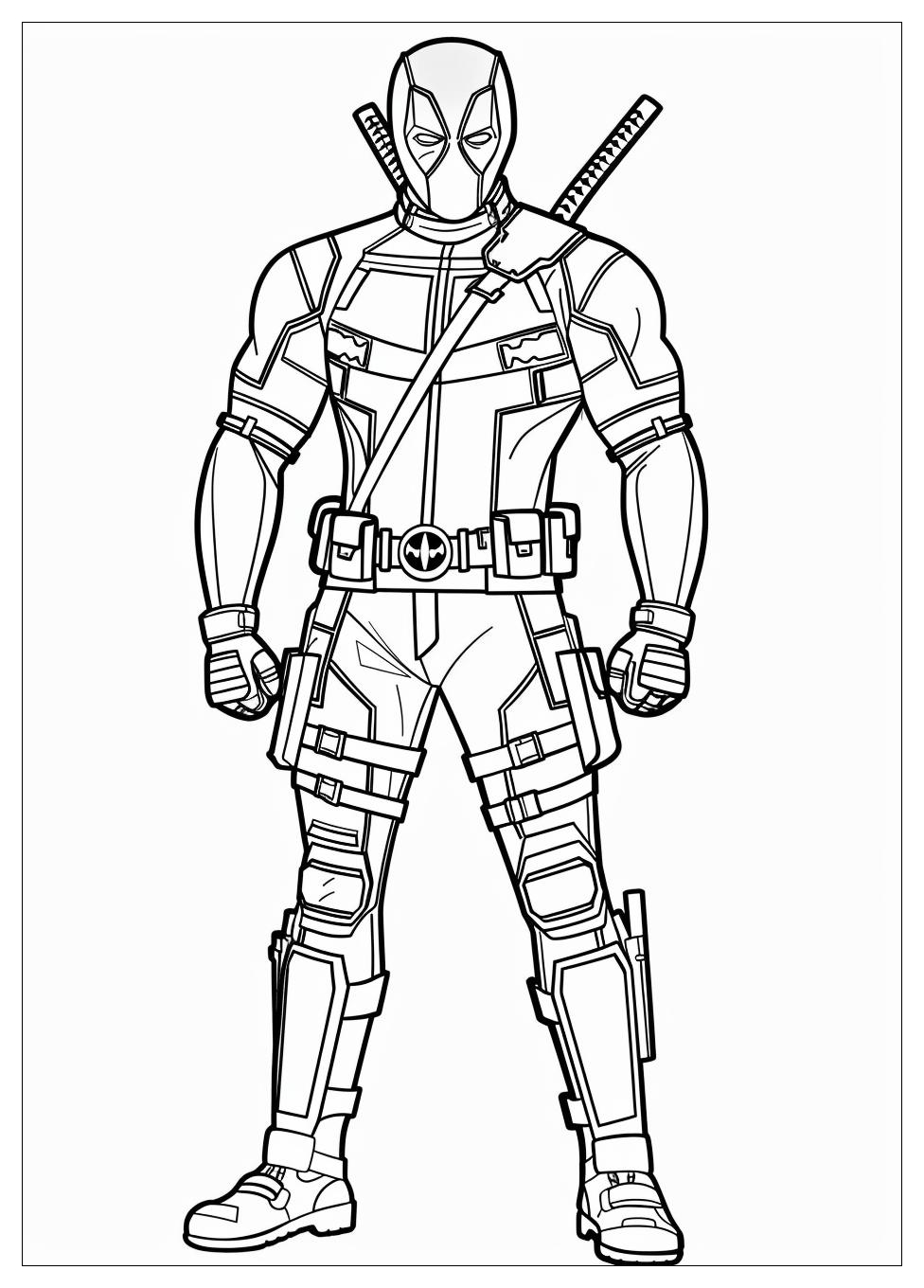 Deadpool Coloring Pages-20