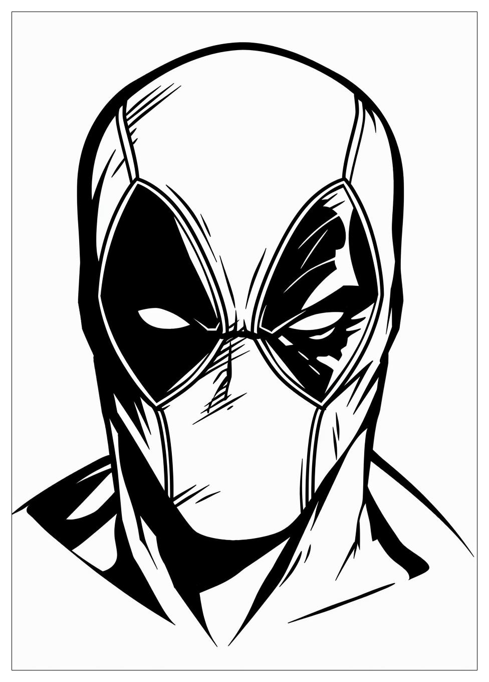 Deadpool Coloring Pages-6