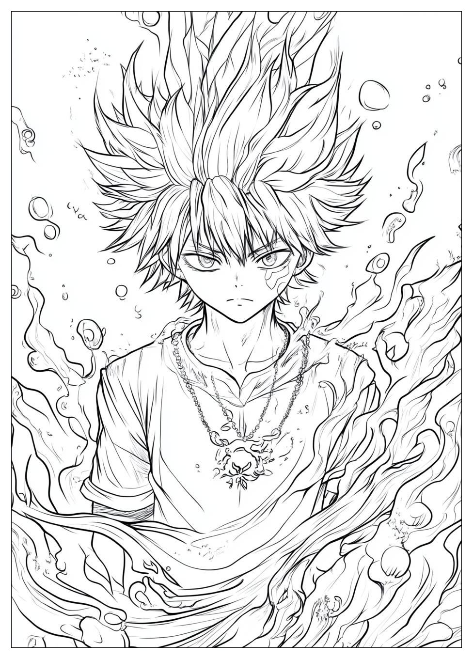 Deku Coloring Pages-14