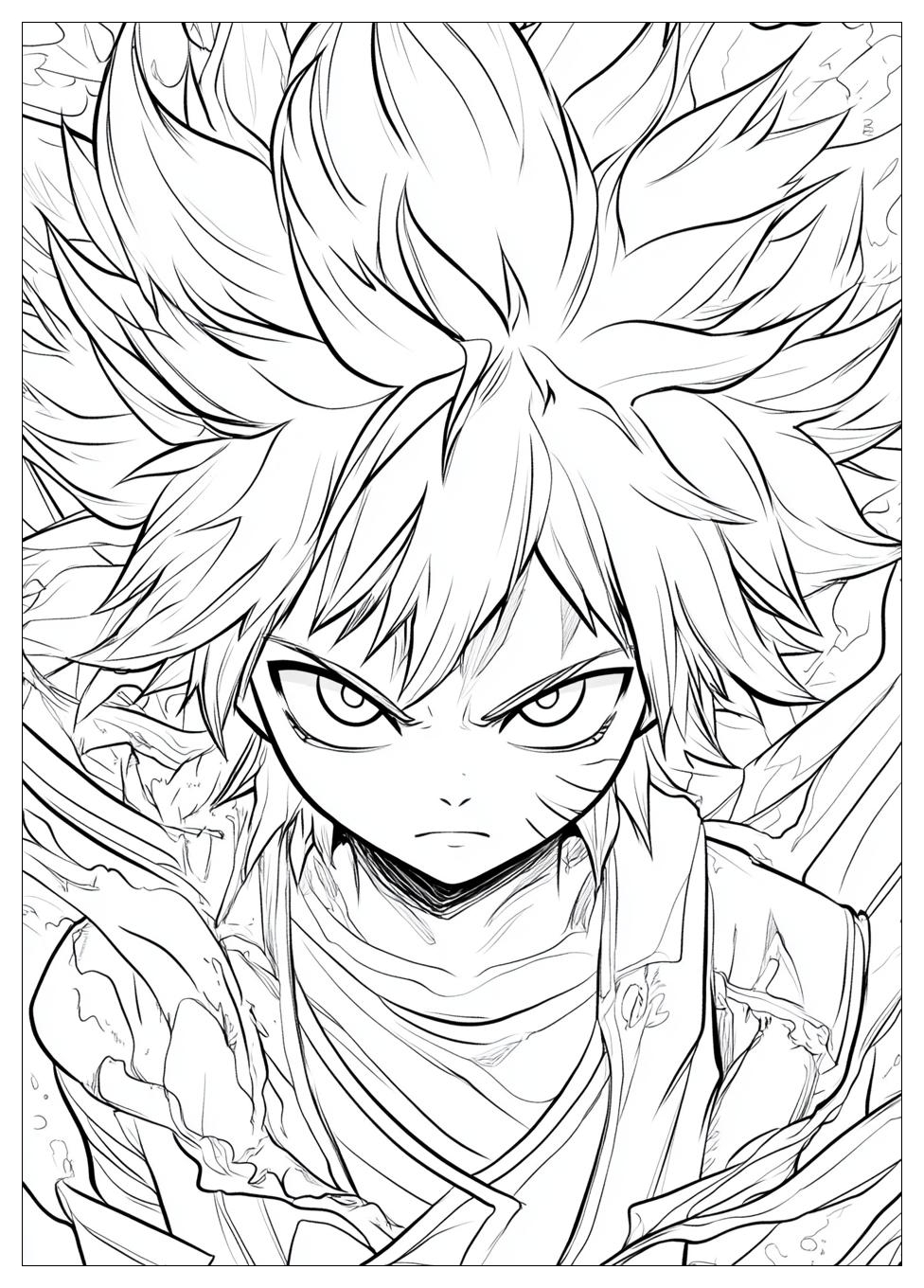 Deku Coloring Pages-17