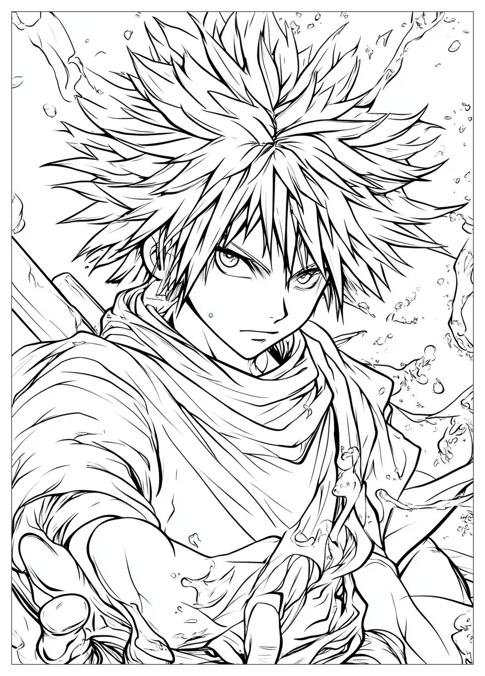 Deku Coloring Pages-20