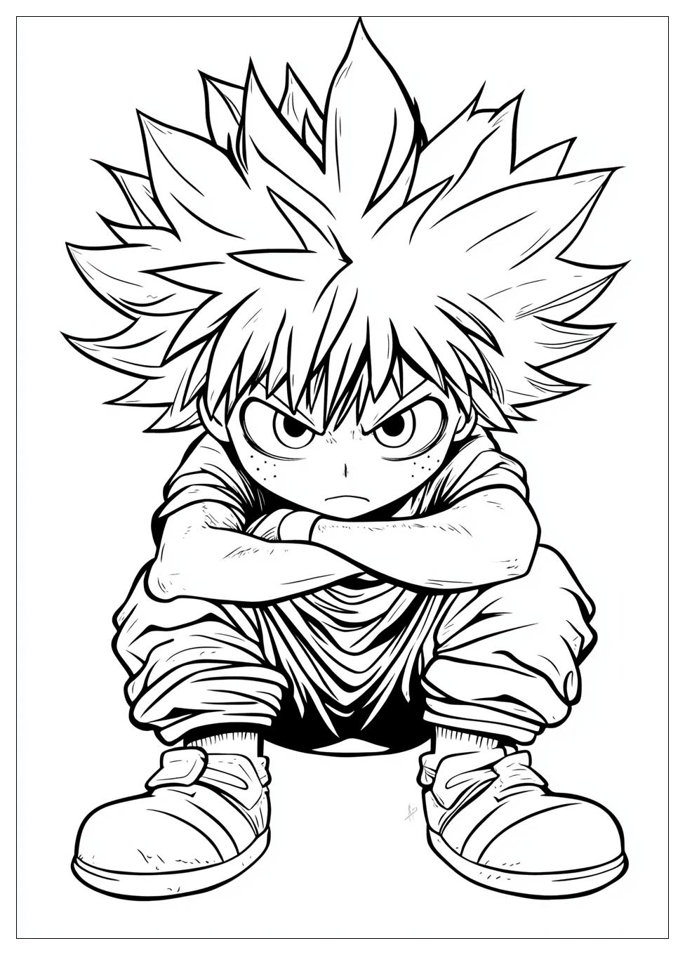 Deku Coloring Pages-8