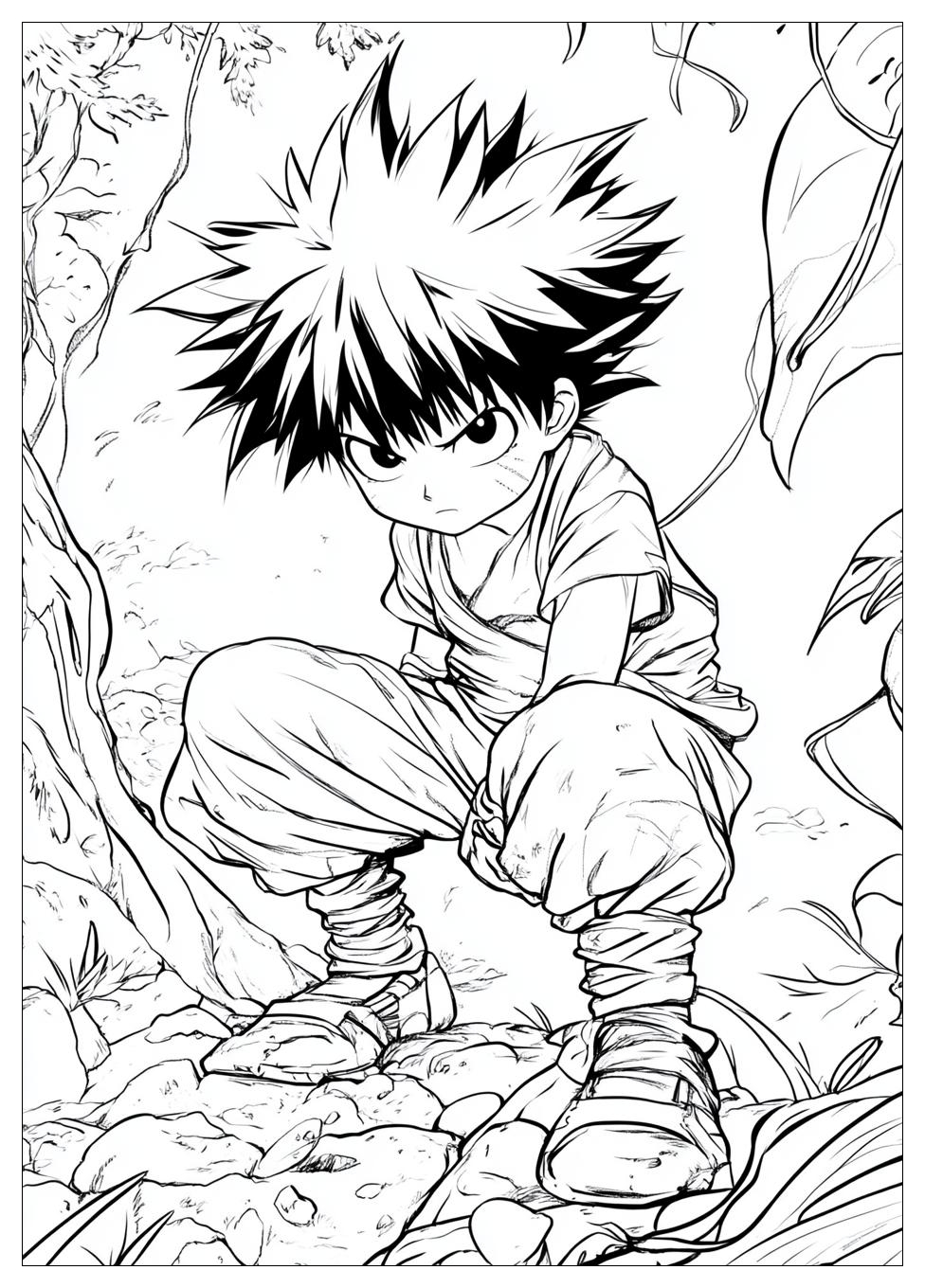 Deku Coloring Pages-9
