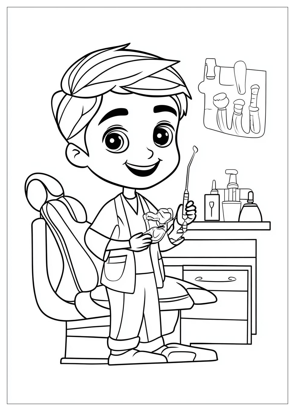 Dentist Coloring Pages-10
