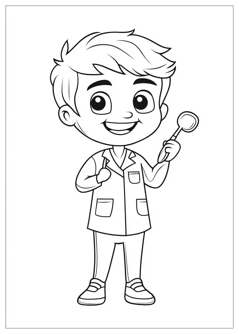 Dentist Coloring Pages-12