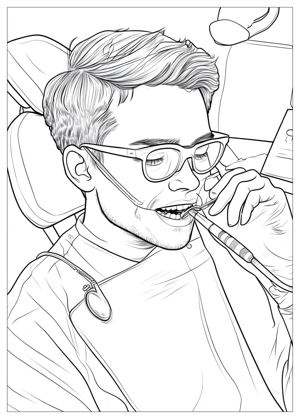 Dentist Coloring Pages-16