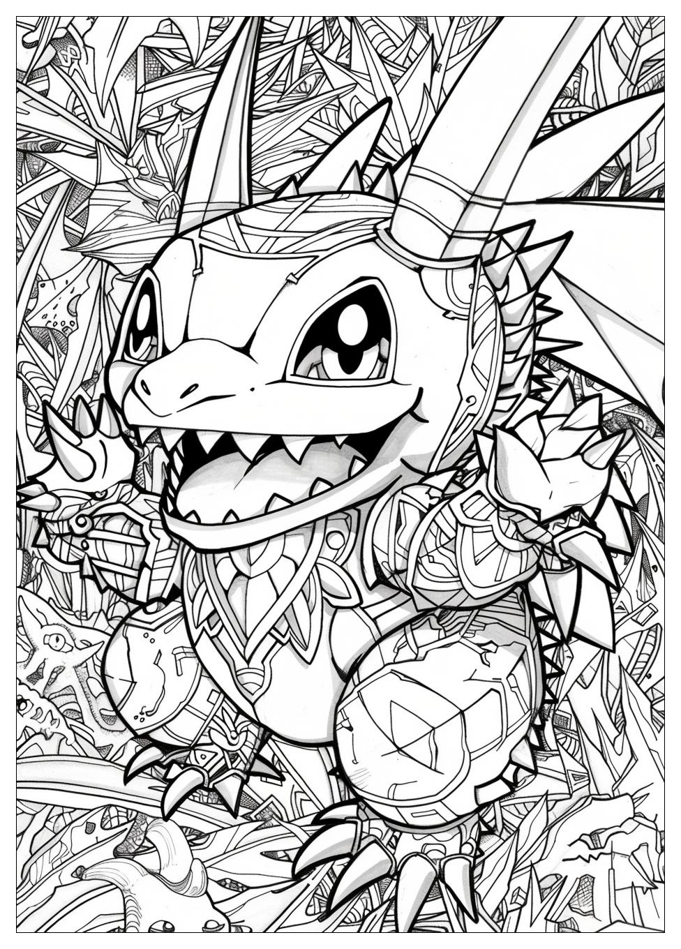 Digimon Coloring Pages-17
