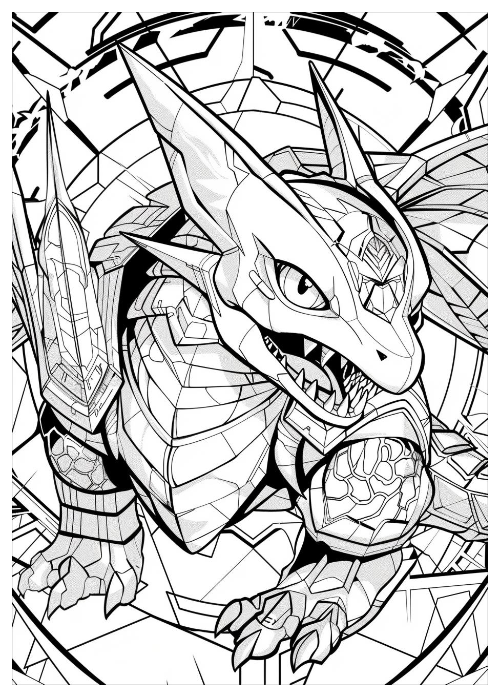 Digimon Coloring Pages-3
