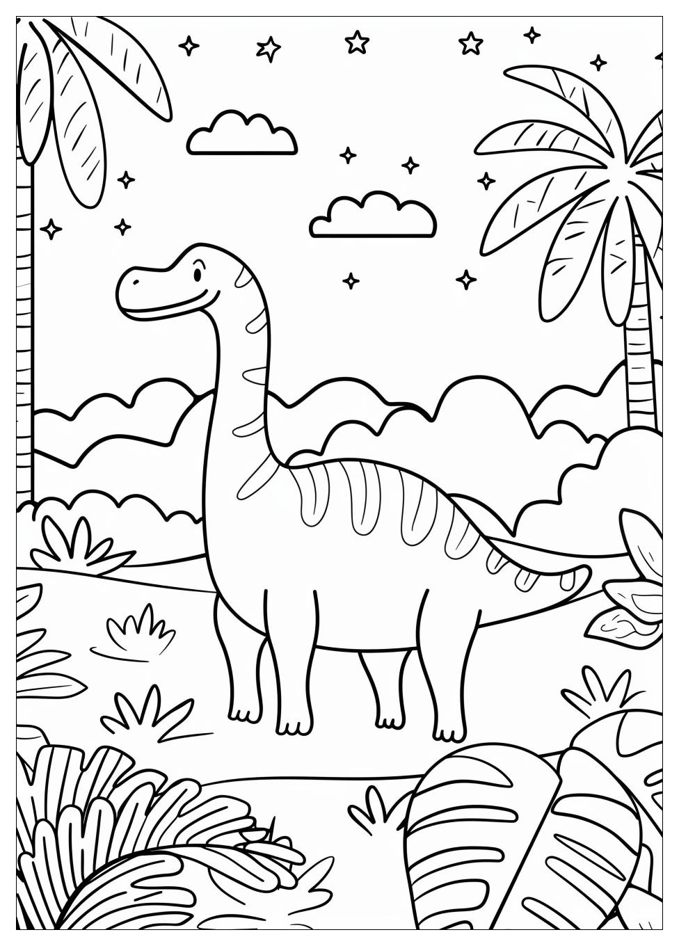 Dinosaur Coloring Pages-11