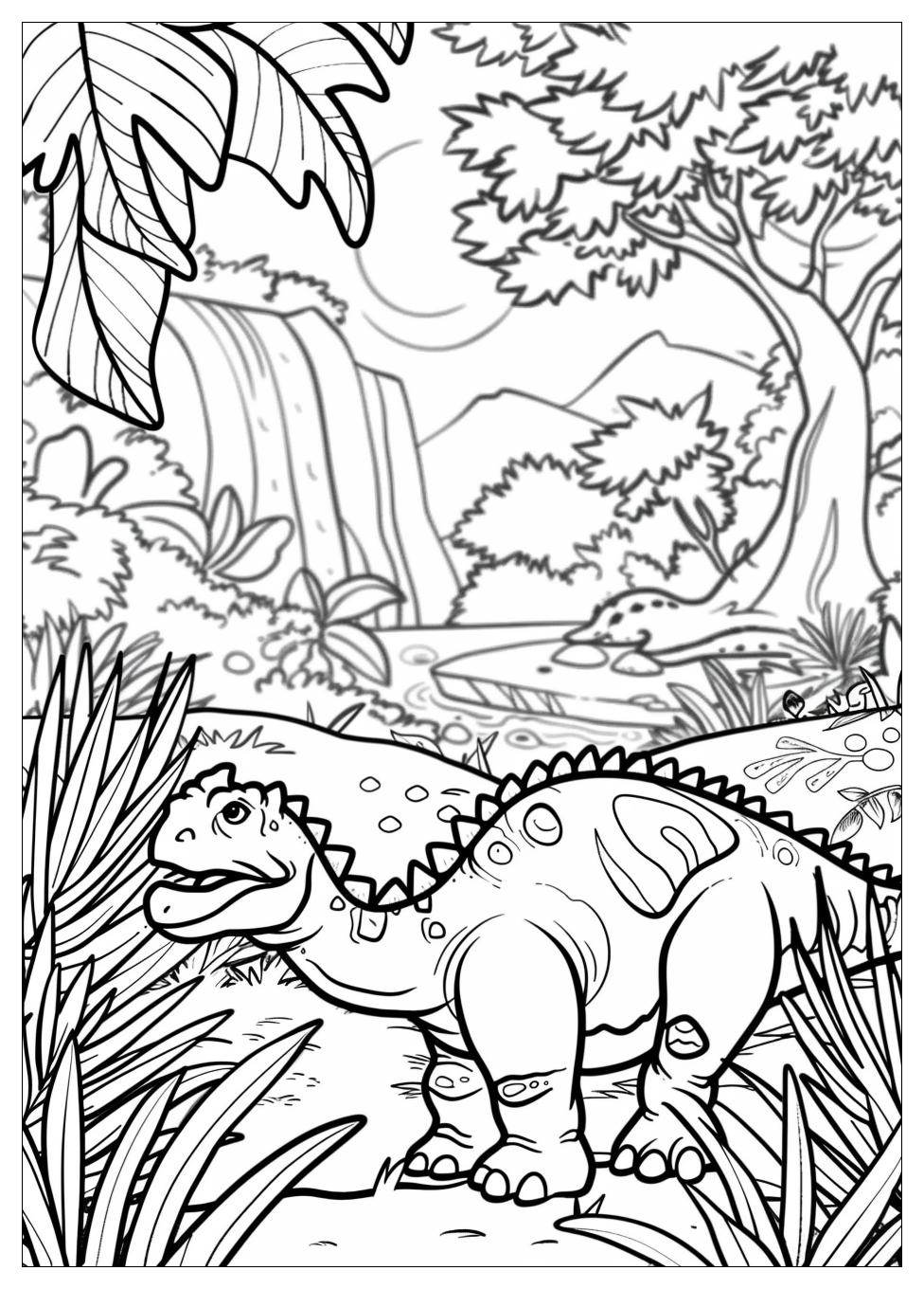 Dinosaur Coloring Pages-12