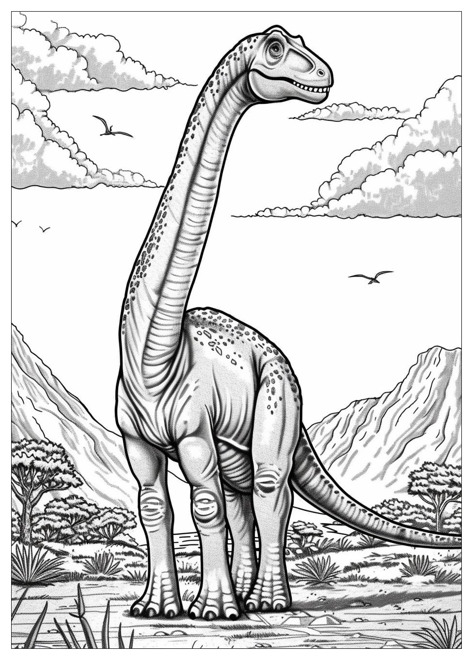 Dinosaur Coloring Pages-13