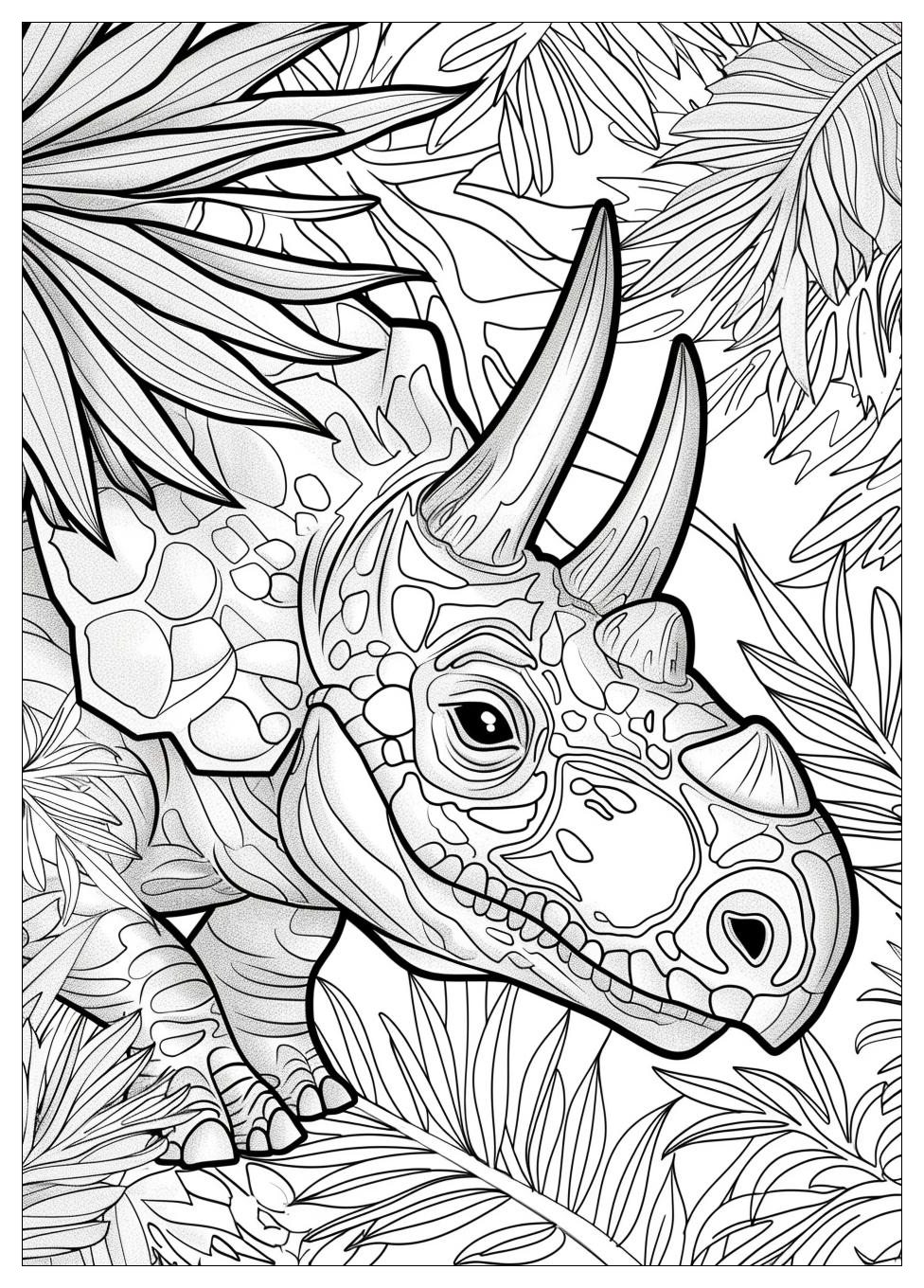 Dinosaur Coloring Pages-14