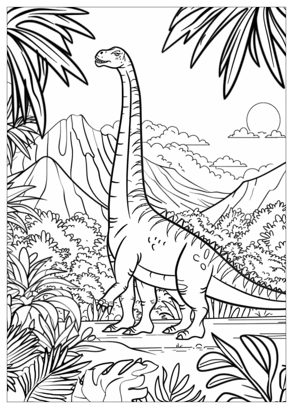 Dinosaur Coloring Pages-15
