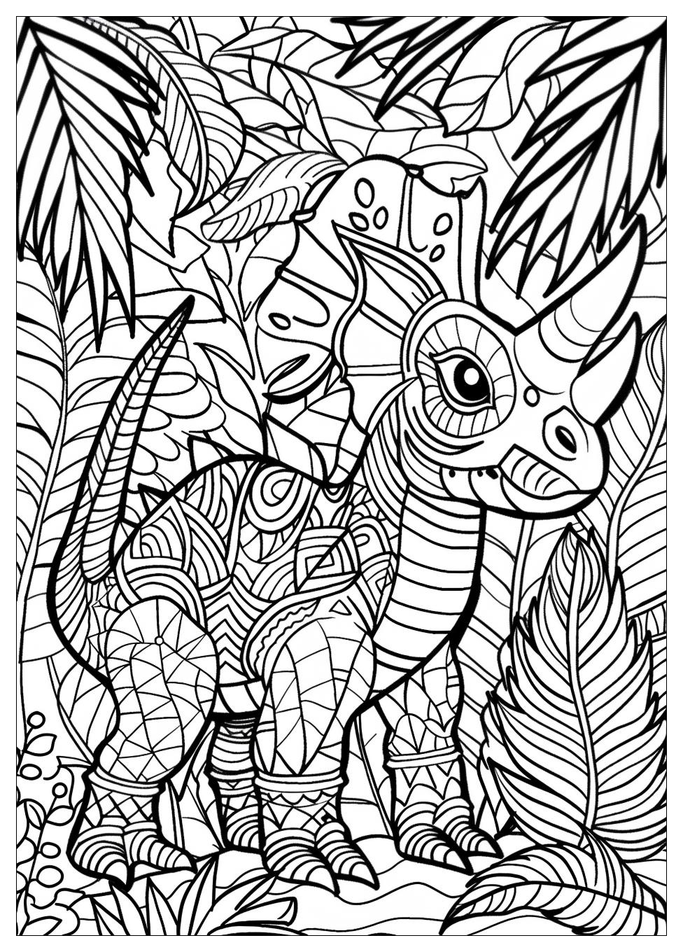 Dinosaur Coloring Pages-18