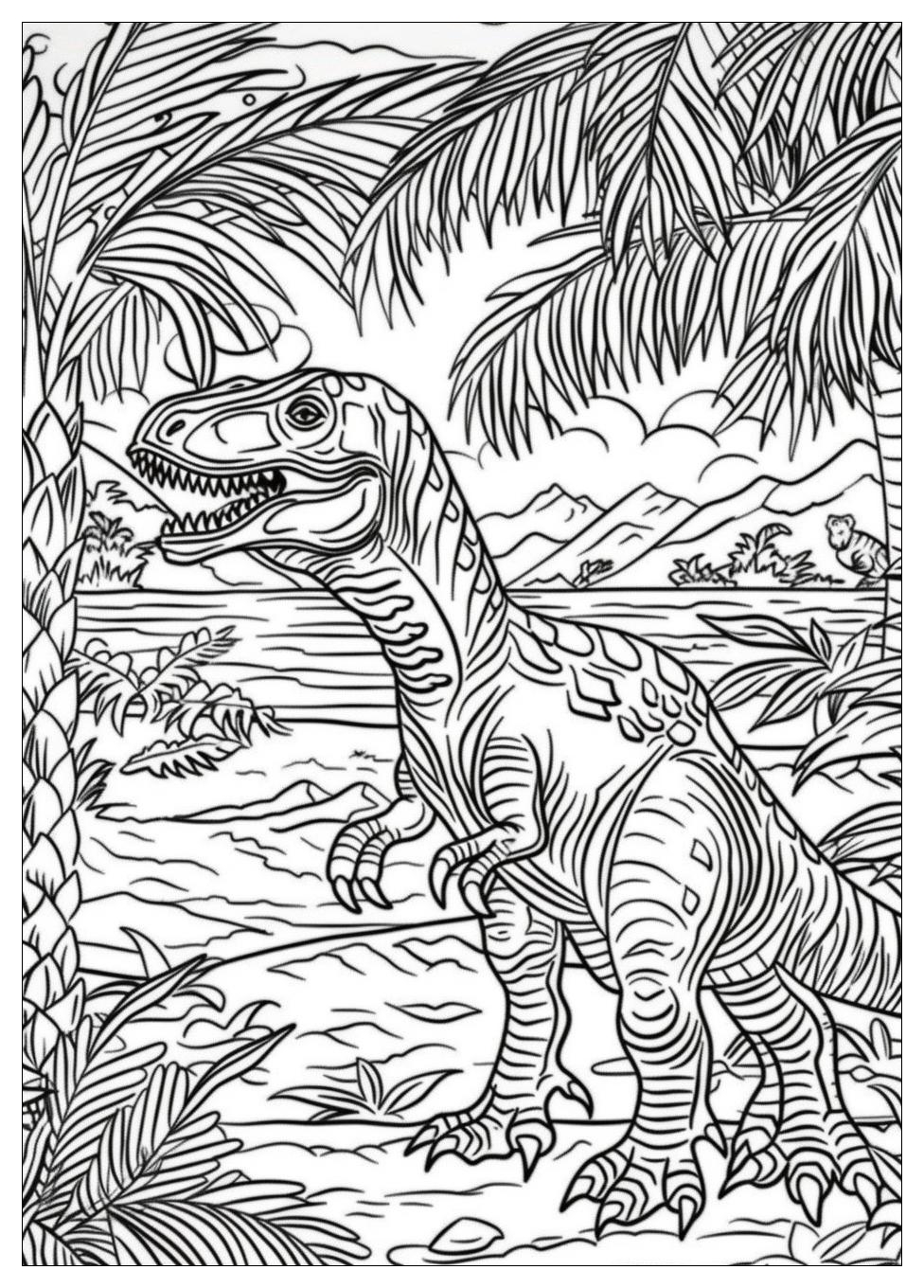 Dinosaur Coloring Pages-20