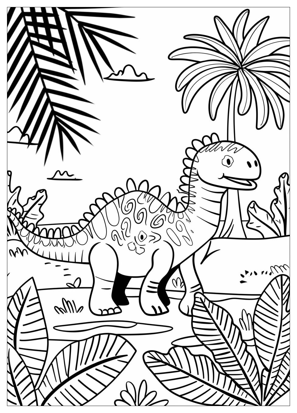 Dinosaur Coloring Pages-3