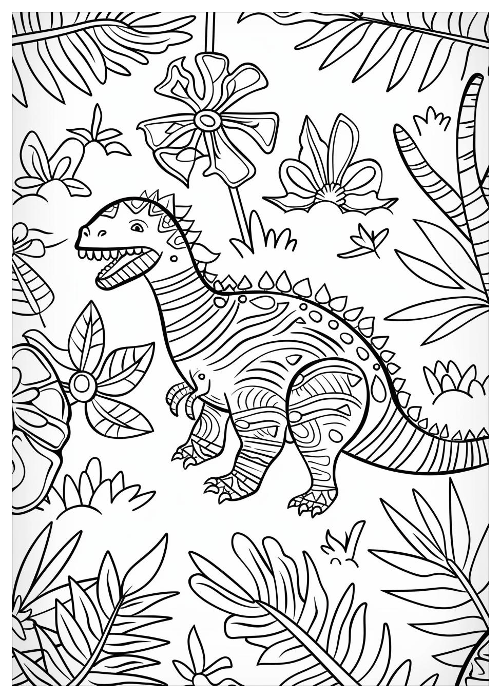 Dinosaur Coloring Pages-4
