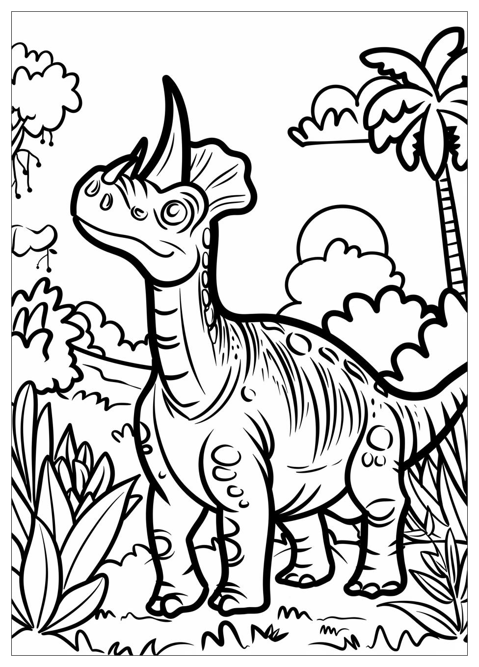Dinosaur Coloring Pages-9