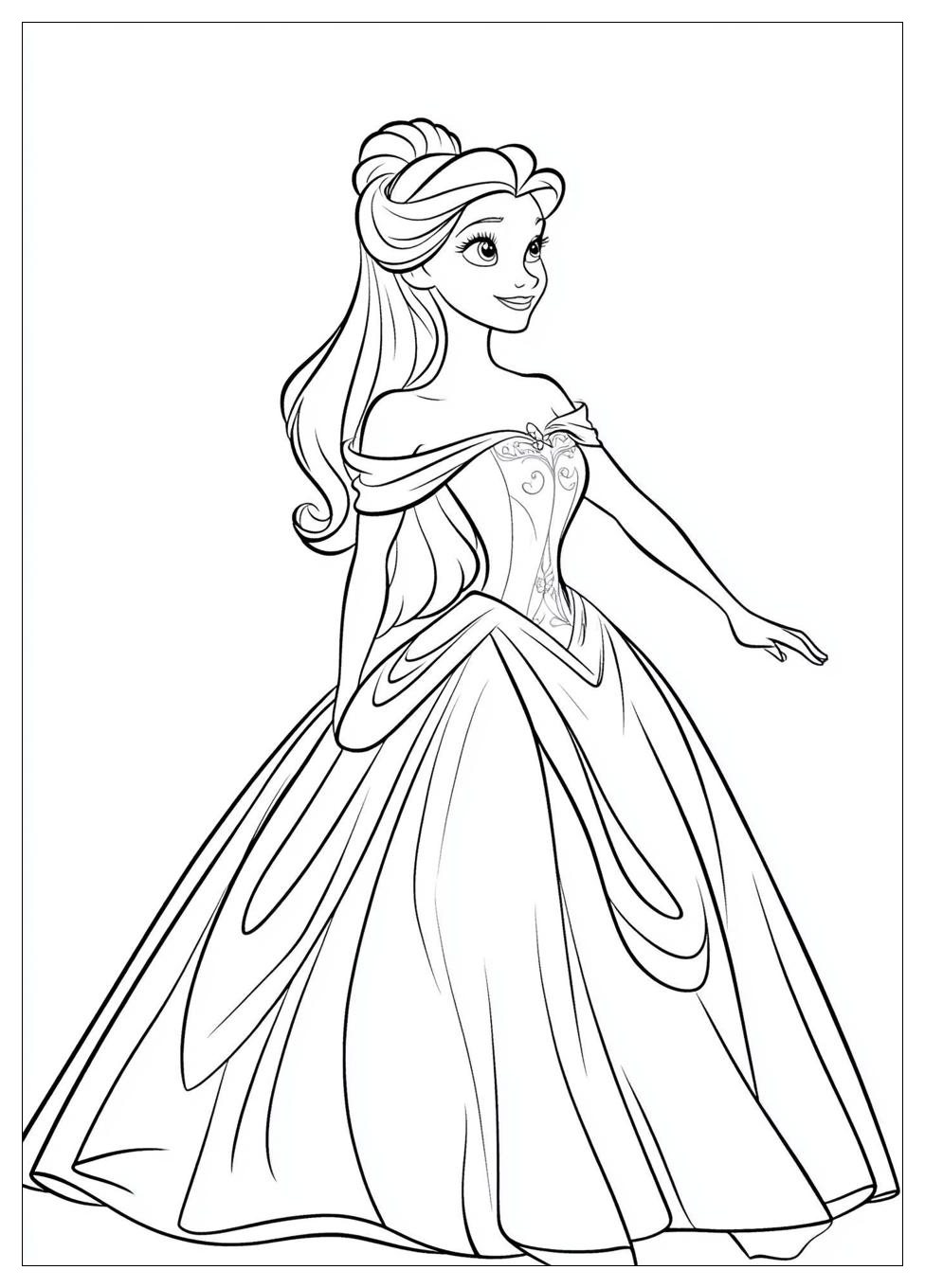 Disney Coloring Pages Adults-1