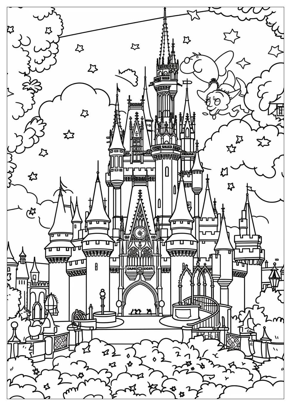 Disneyland Coloring Pages-10