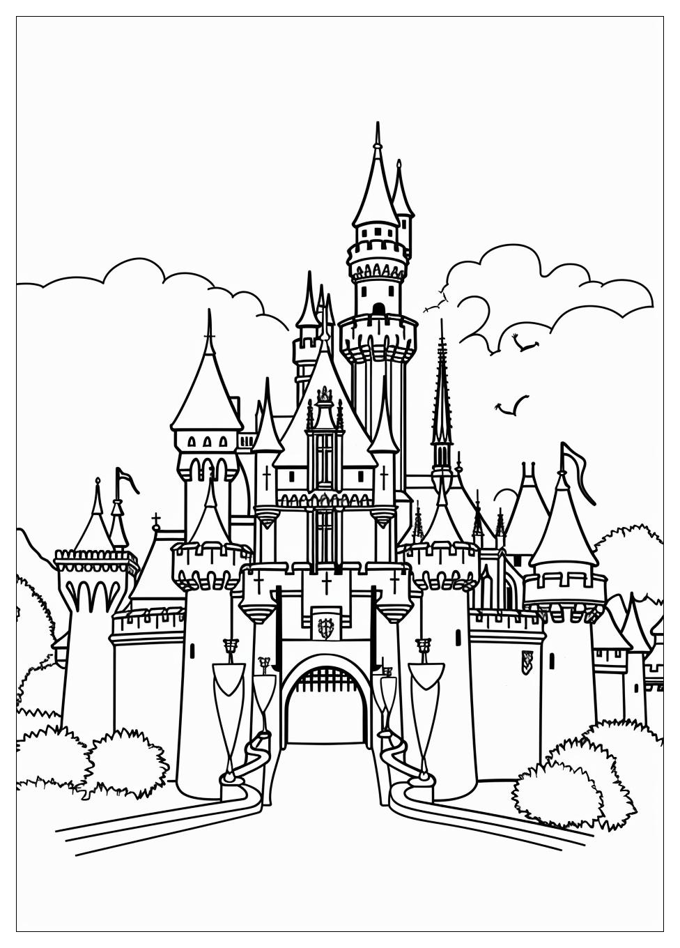 Disneyland Coloring Pages-12