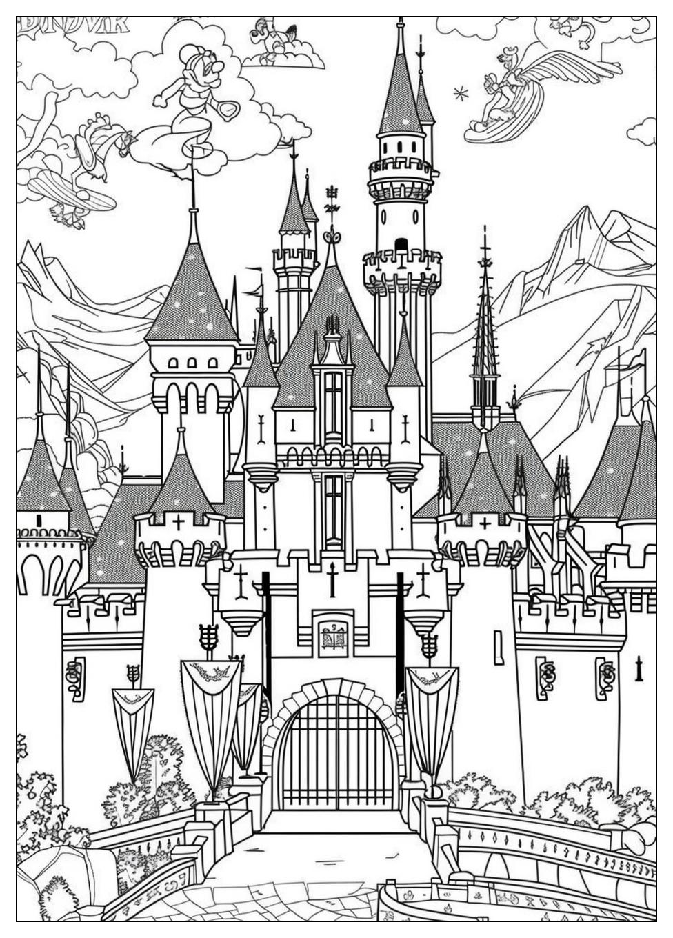 Disneyland Coloring Pages-13