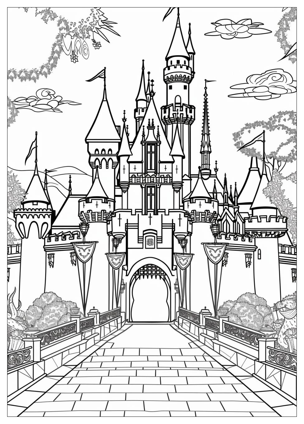 Disneyland Coloring Pages-14