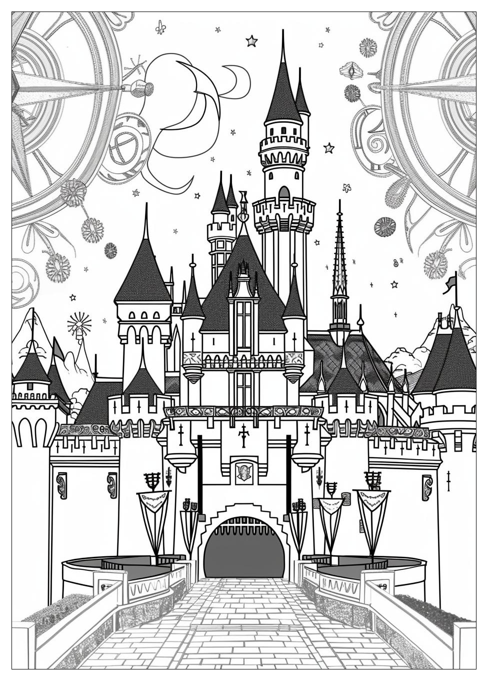 Disneyland Coloring Pages-15