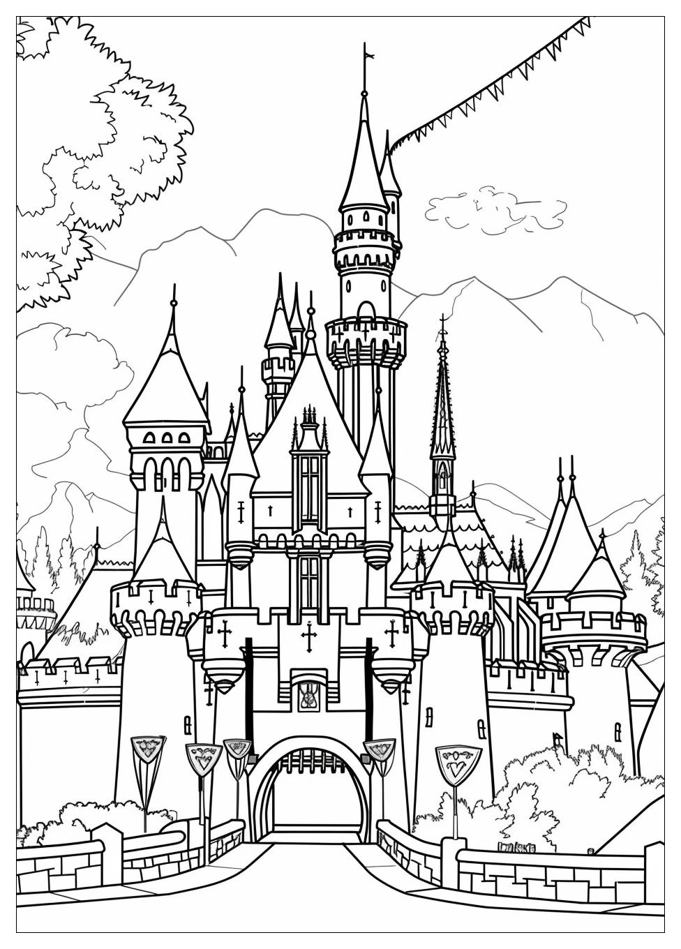Disneyland Coloring Pages-16