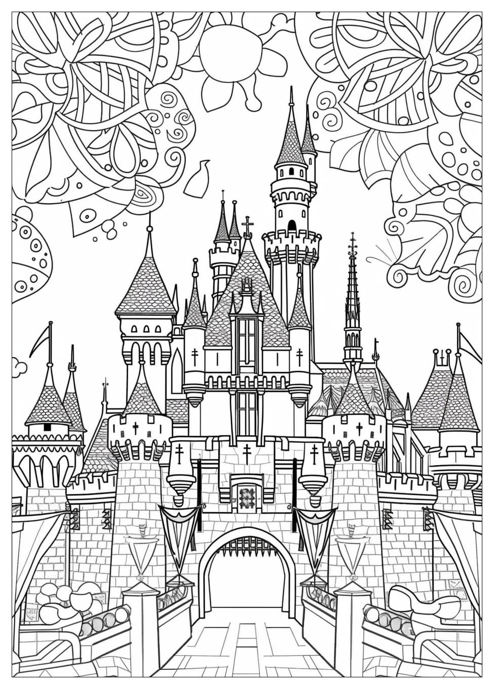 Disneyland Coloring Pages-18