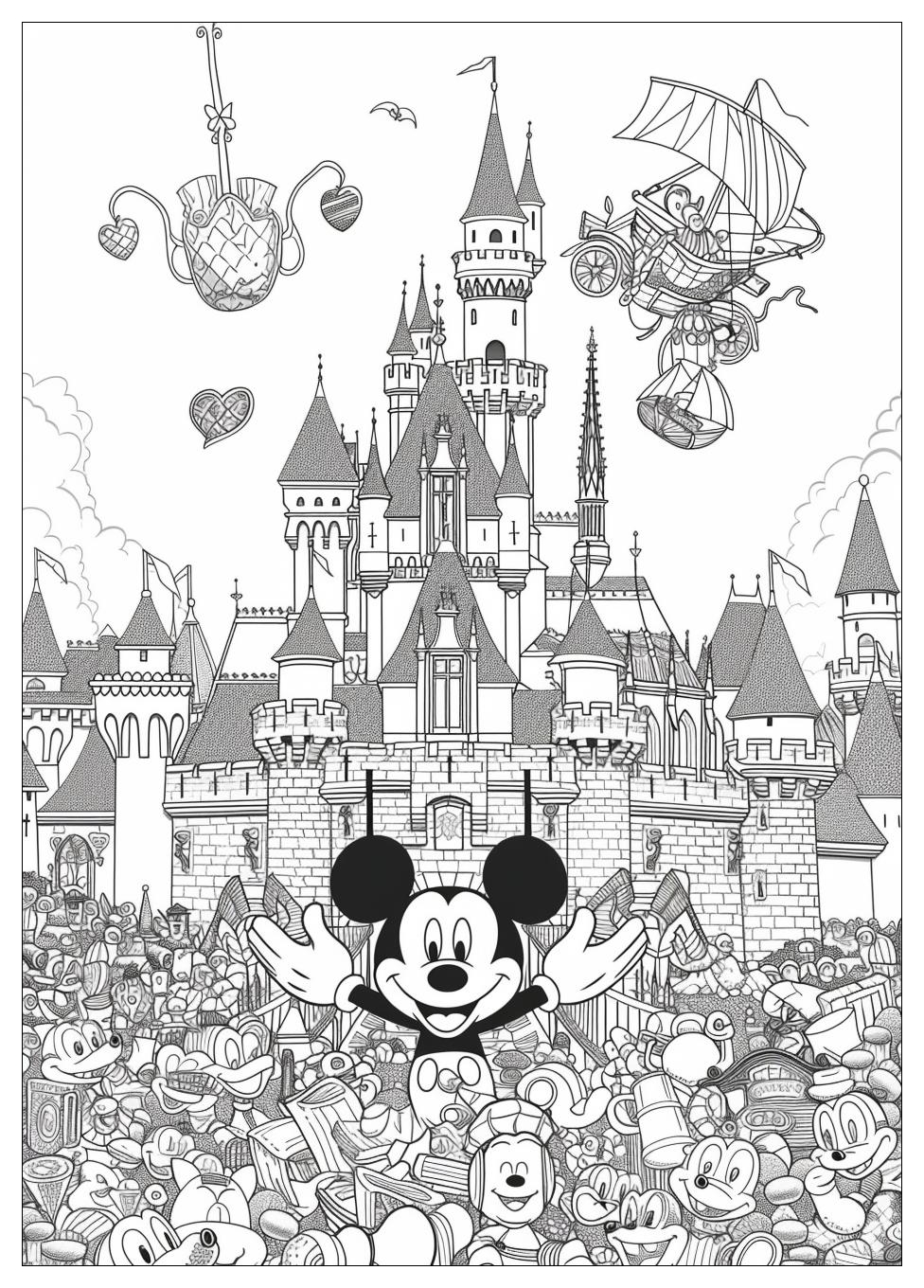Disneyland Coloring Pages-19