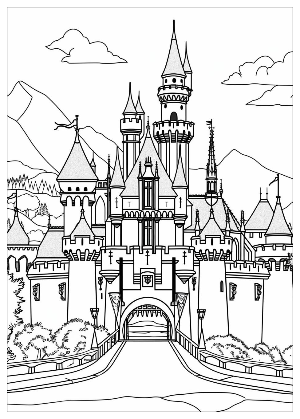 Disneyland Coloring Pages-2