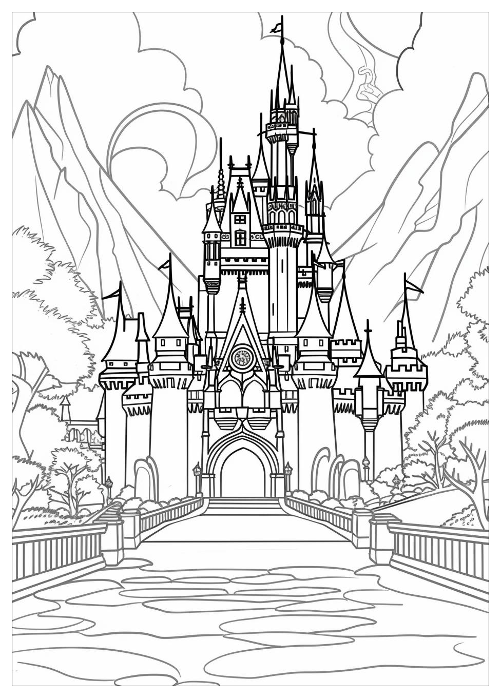 Disneyland Coloring Pages-3